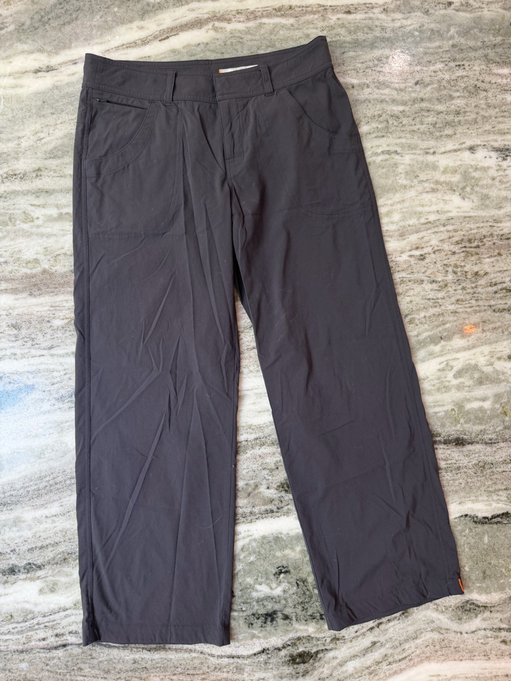 Lucy Black Straight-Leg Black Pants “Walkabout Collection” Size Small Short
